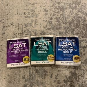 LSAT Powerscore Bible Trilogy